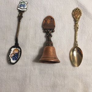 State spoons & state bell